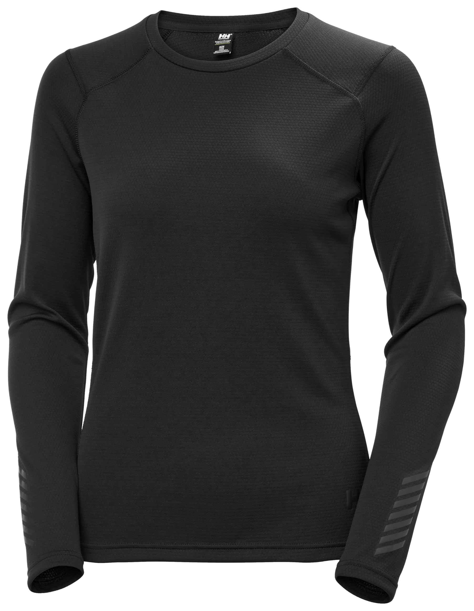 Helly Hansen Women's W Lifa Active Crew, Black, S