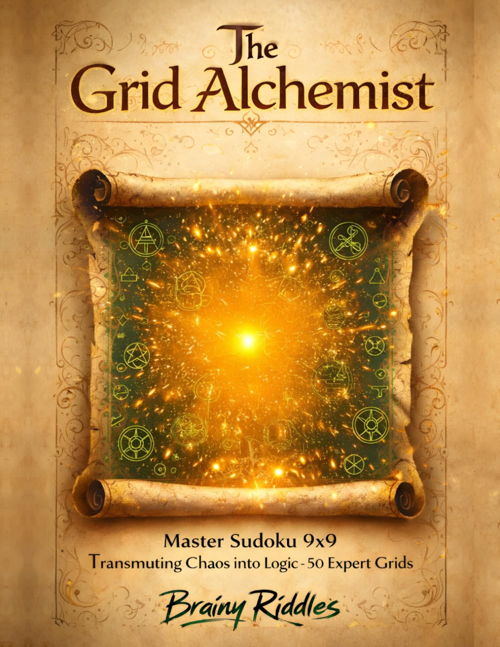 The Grid Alchemist: Master Sudoku 9x9: Transmuting Chaos into Logic – 50 Expert Grids