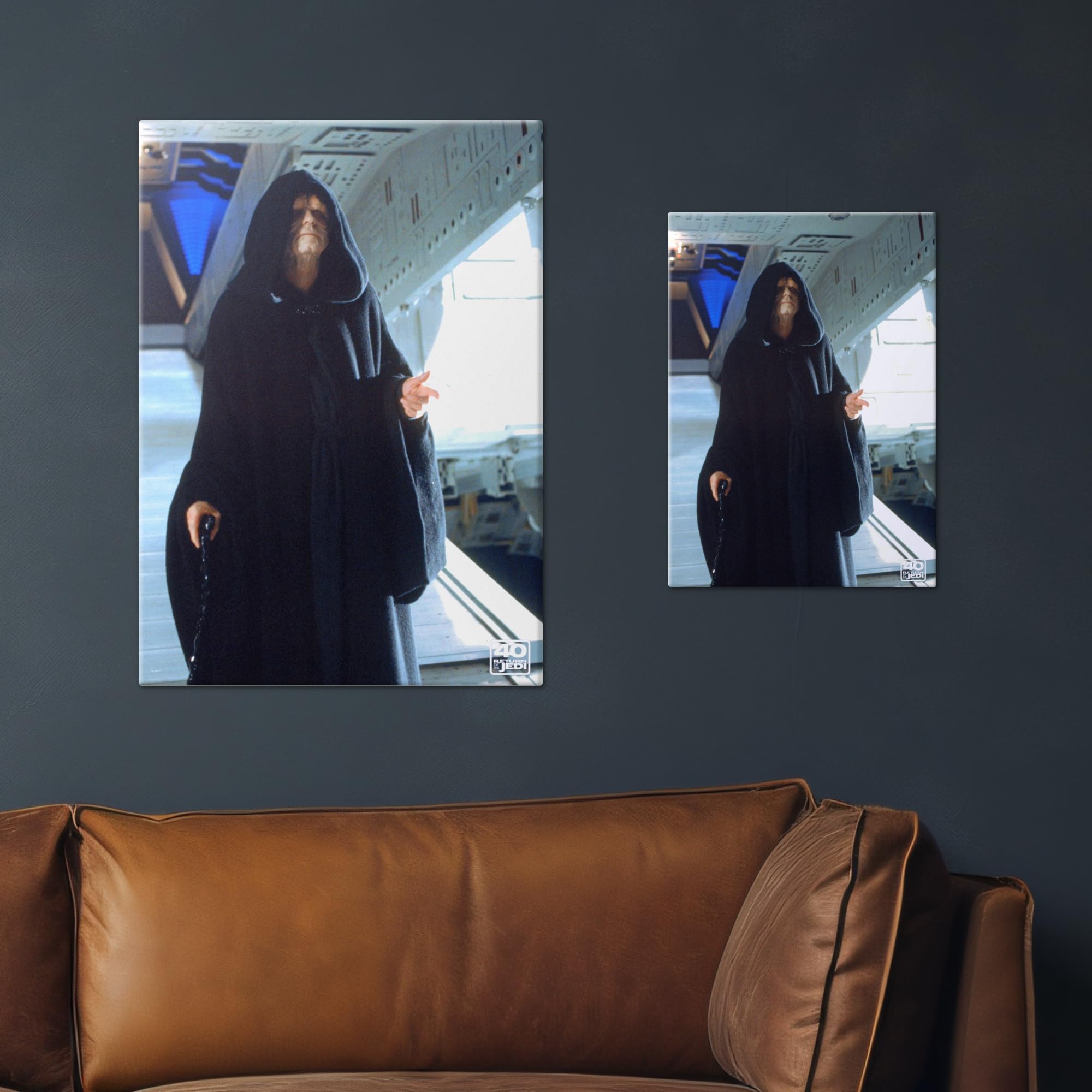 Displate Star Wars Poster da Parete Moderni The Emperor 1 Decorazione da parete Poster decorativi per camera da letto Supporto magnetico 48 x 67,5 cm