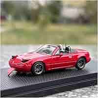 2台セット！ユーノスロードスター ミニカー (赤＆白)1/32 NA 2台