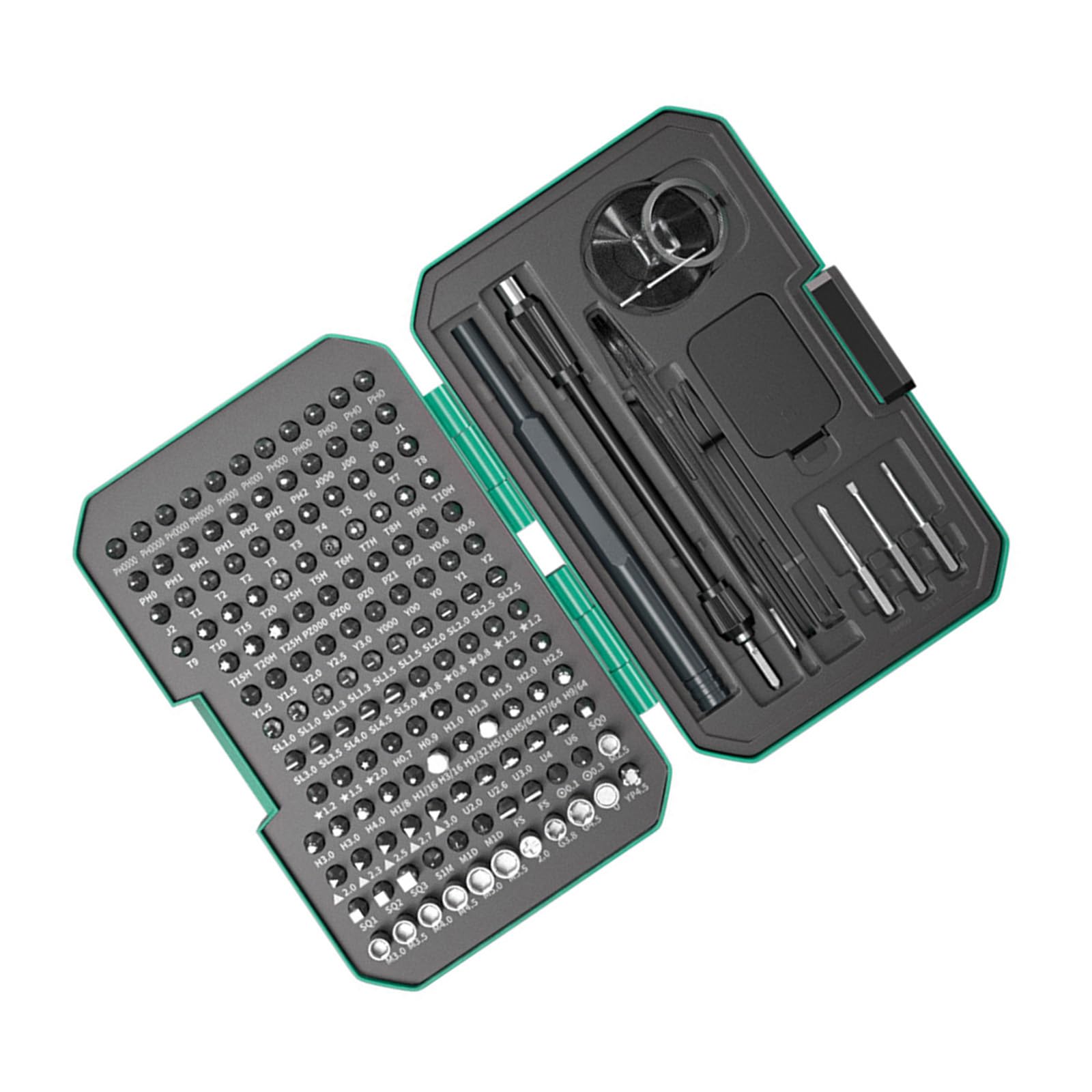 Precisions Screwdriver Set, 153Pcs Strong Bit with Handle for Professional Work and Home Mechanics Screwdriver Set Professional