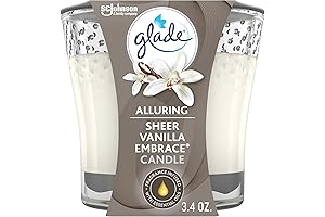 Sheer Vanilla Embrace: A Sweet and Spicy Candle Jar