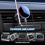 MOKPR for MagSafe Car Mount Charger, Magnetic Phone Holder for Your Car Charger Dash Windshield Vent Magnetic Wireless Car Charger Mount for iPhone 17 16 15 14 13 12
