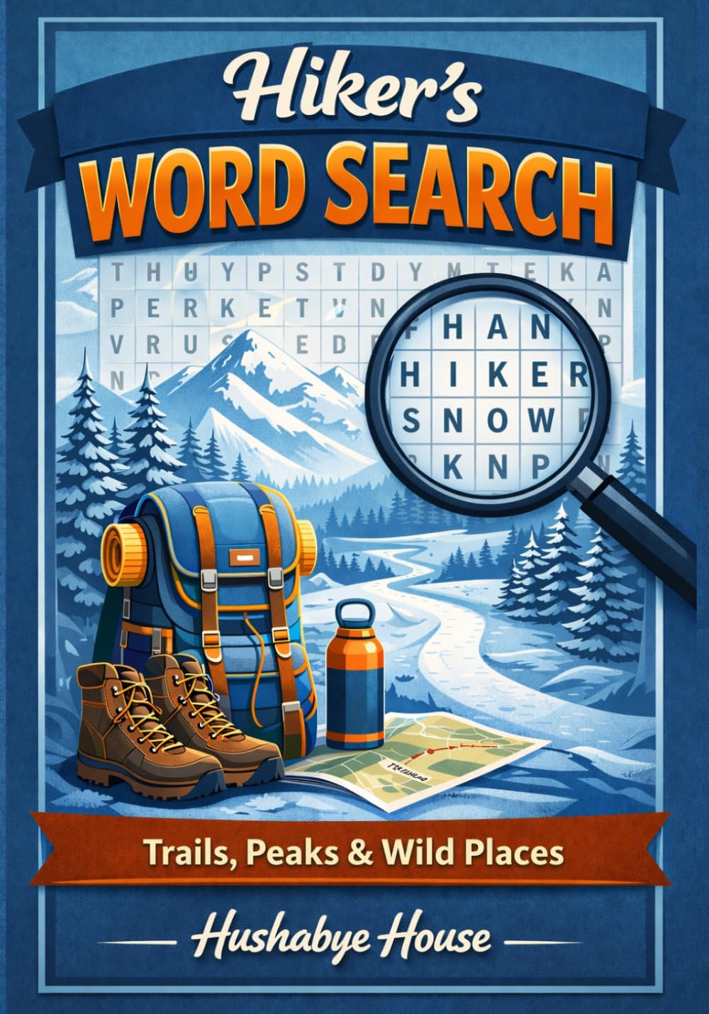 Hiker's Word Search: Trails, Peaks & Wild Places — 51 Themes, 765 Words & Mindful Quotes for Hikers, Backpackers & Outdoor Adventurers | Themed Puzzle ... Leave No Trace (Hobbyist Word Search series)