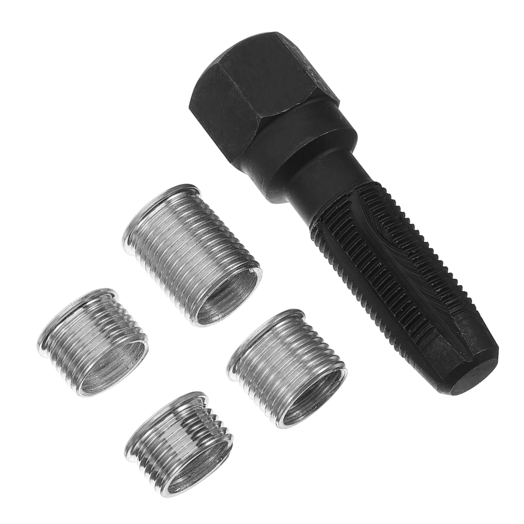 Mobestech 3sets Strumenti Per Riparazione Filettature Candela Kit Per Ripristino Filettature Auto Facile Da Usare Realizzato Carbonio