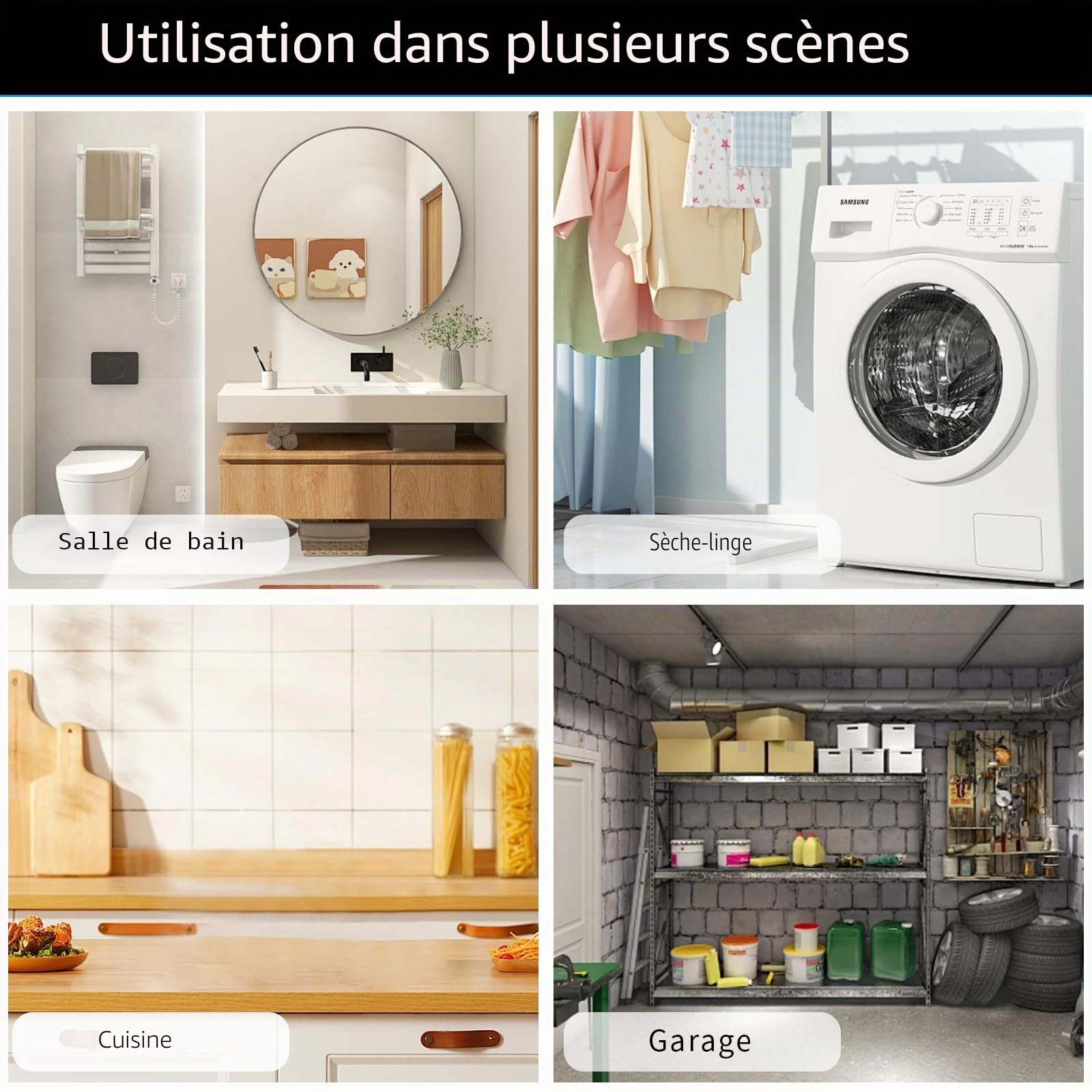 150mm Grille de ventilation, Clapet anti-retour Grille de protection contre les intempéries en acier inoxydable avec lamelles mobiles, Grille murale, Grille à lamelles Grille hotte aspirante