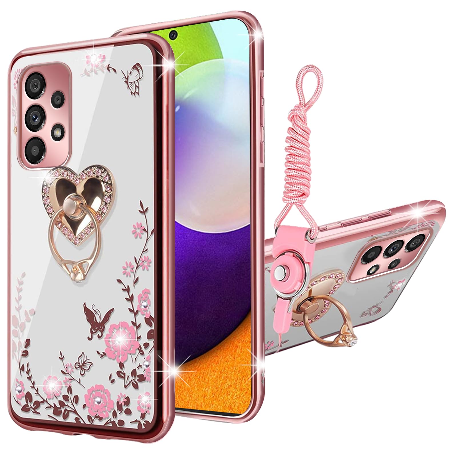 Amazon.com: for A52 Samsung Phone Case, Samsung A52 Case for Women