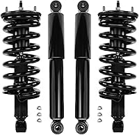 Vista 108 de Detroit Axle - Amortiguadores de muelles helicoidales RWD para Dodge Charger 2012-2020, 2012-2019 Challenger 2 Amortiguadores delanteros completos