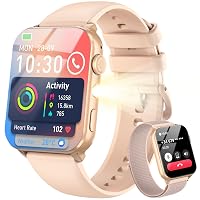 Blackview Smartwatch Uomo Donna, Effettua e Rispondi alle Chiamate,1,91'' Orologio