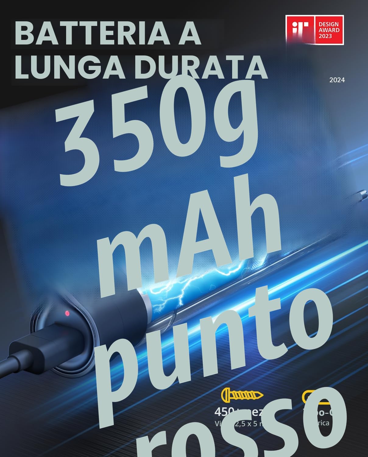 Fanttik E1 MAX mini cacciavite elettrico, Grigio
