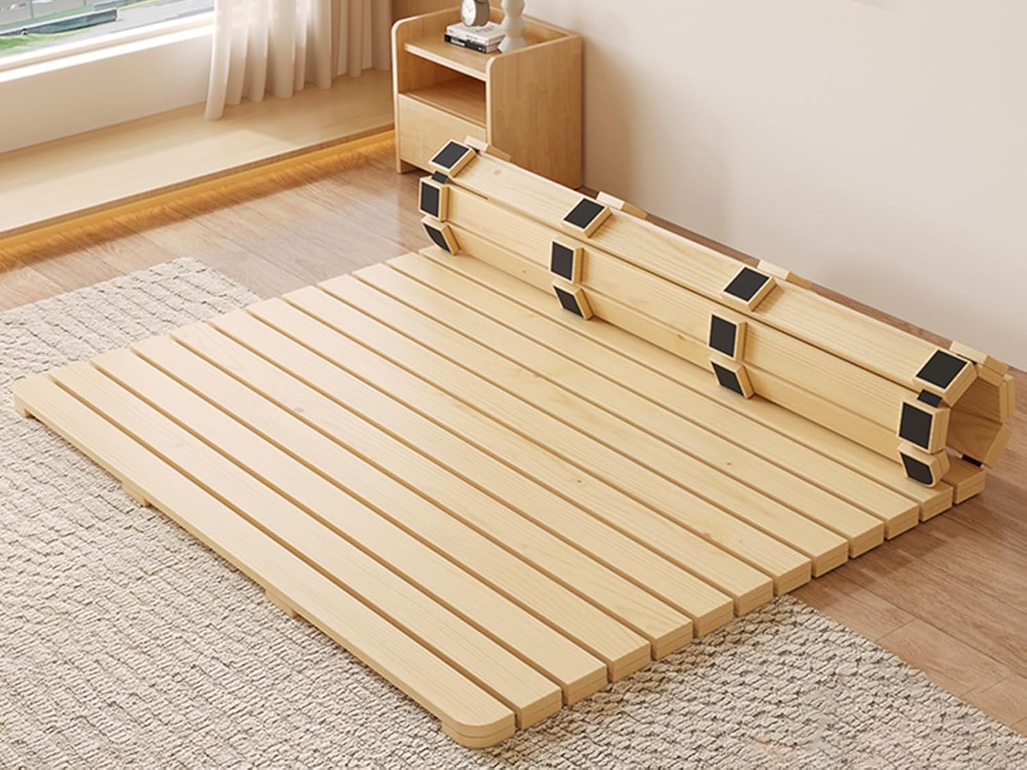 木製 すのこベッド Amazon｜すのこ ベッド マット 木製ベッドスラット すのこ厚26