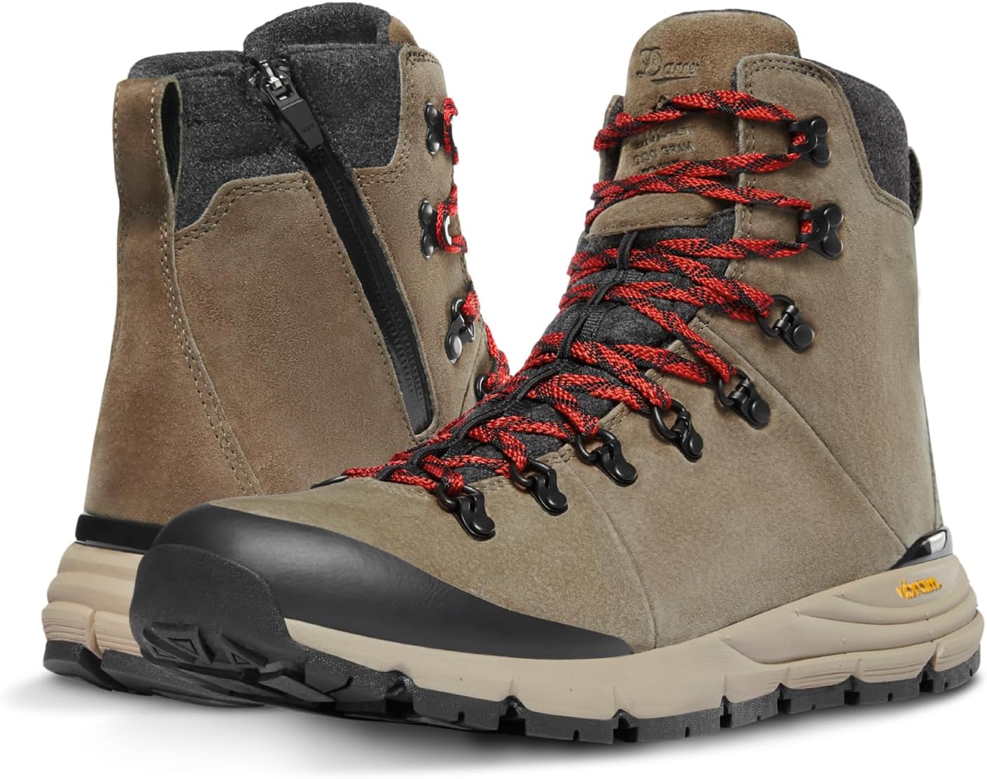 Danner Arctic 600 Side-Zip 7" 200G Men's Waterproof Hiking Boot, Insulated, Durable, All-Weather Outdoor Footwear