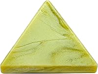 Vista 45 de Cristales curativos de pirámide de labradorita de Amazing Gemstone - Figurina de gran pirámide de 1" de piedra natural para meditación, Reiki