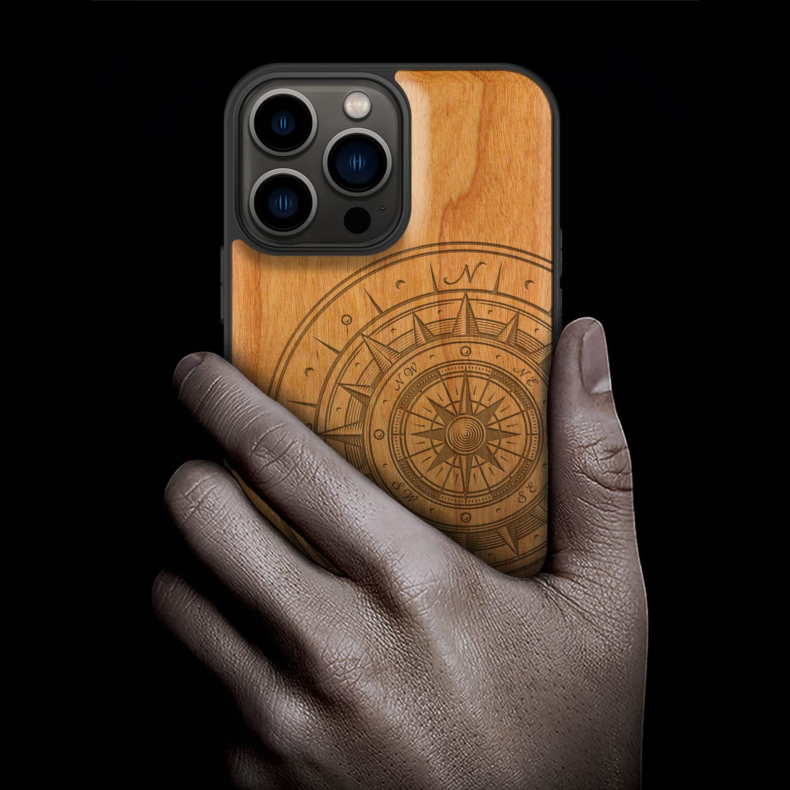 Carveit Funda Para IPhone 13 Pro Carcasa Magnética [Grabado