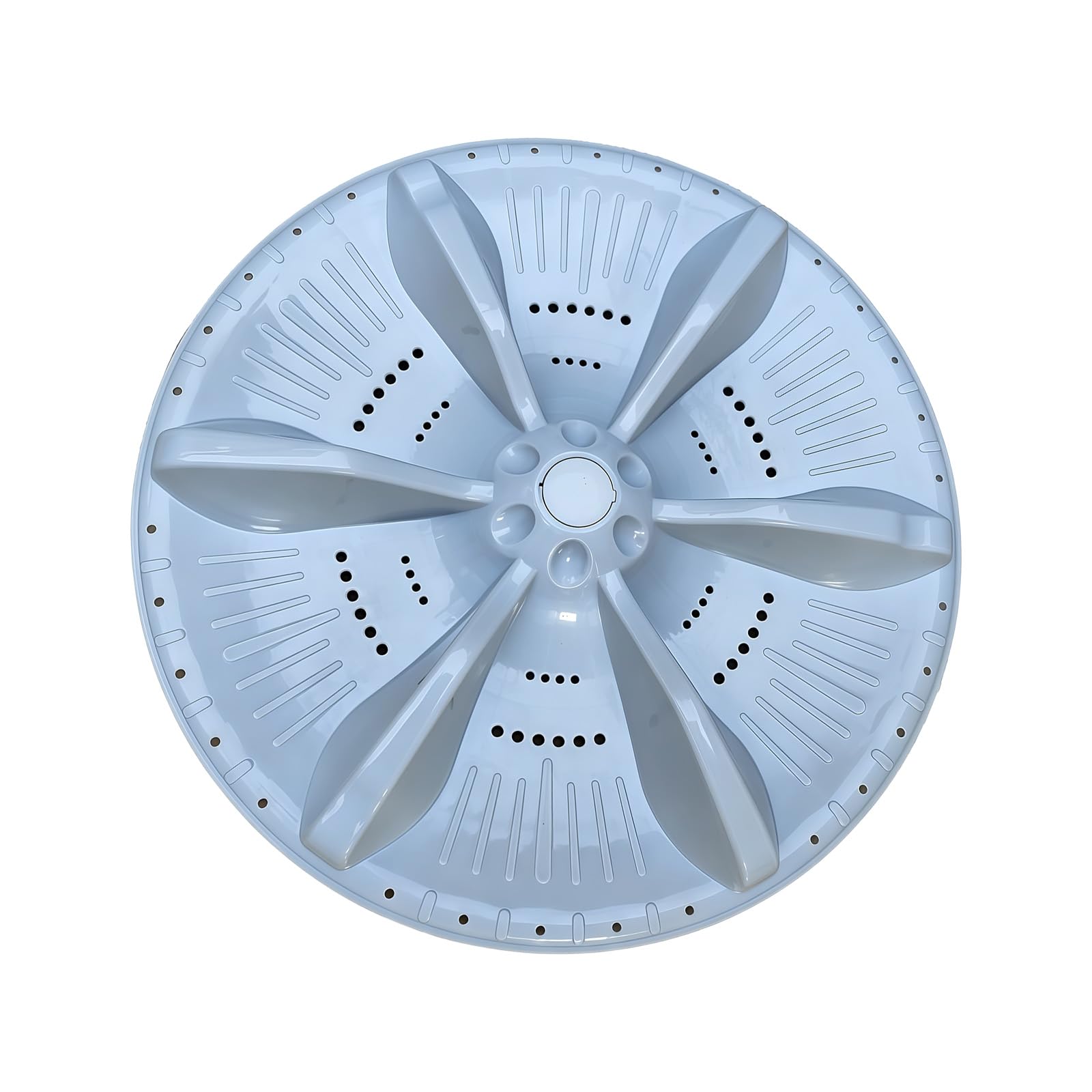 ljhnba 375mm Washing Machine Agitator Replacement Featuring Anti Wrap Fin Configuration for Top Load Washers Washing Machine Spare Agitator Replacement