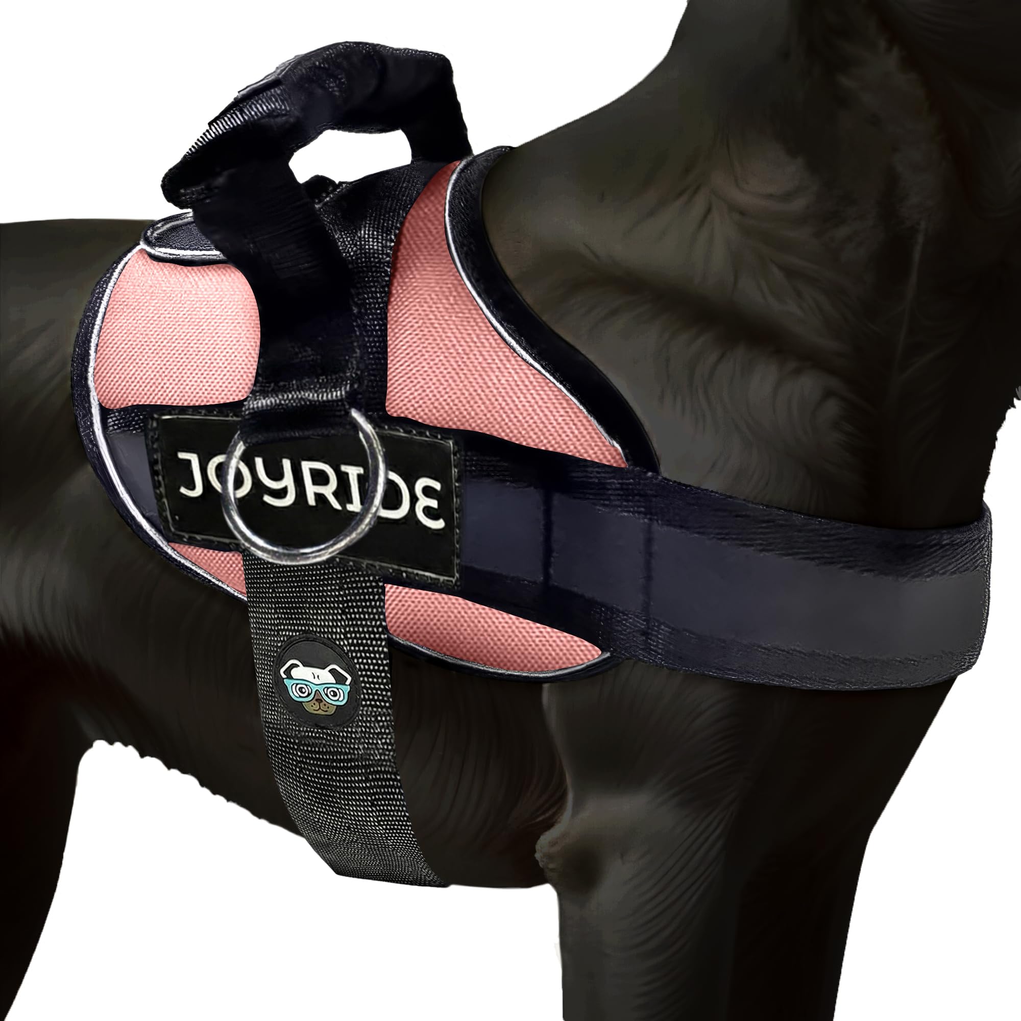 Joyride Harness 2.0 - The Original Side Ring No Pull Dog Harness - No Choke, Escape Proof, Reflective, 3 Leash Clips, Quick Fit Pet Vest - Easy Walks