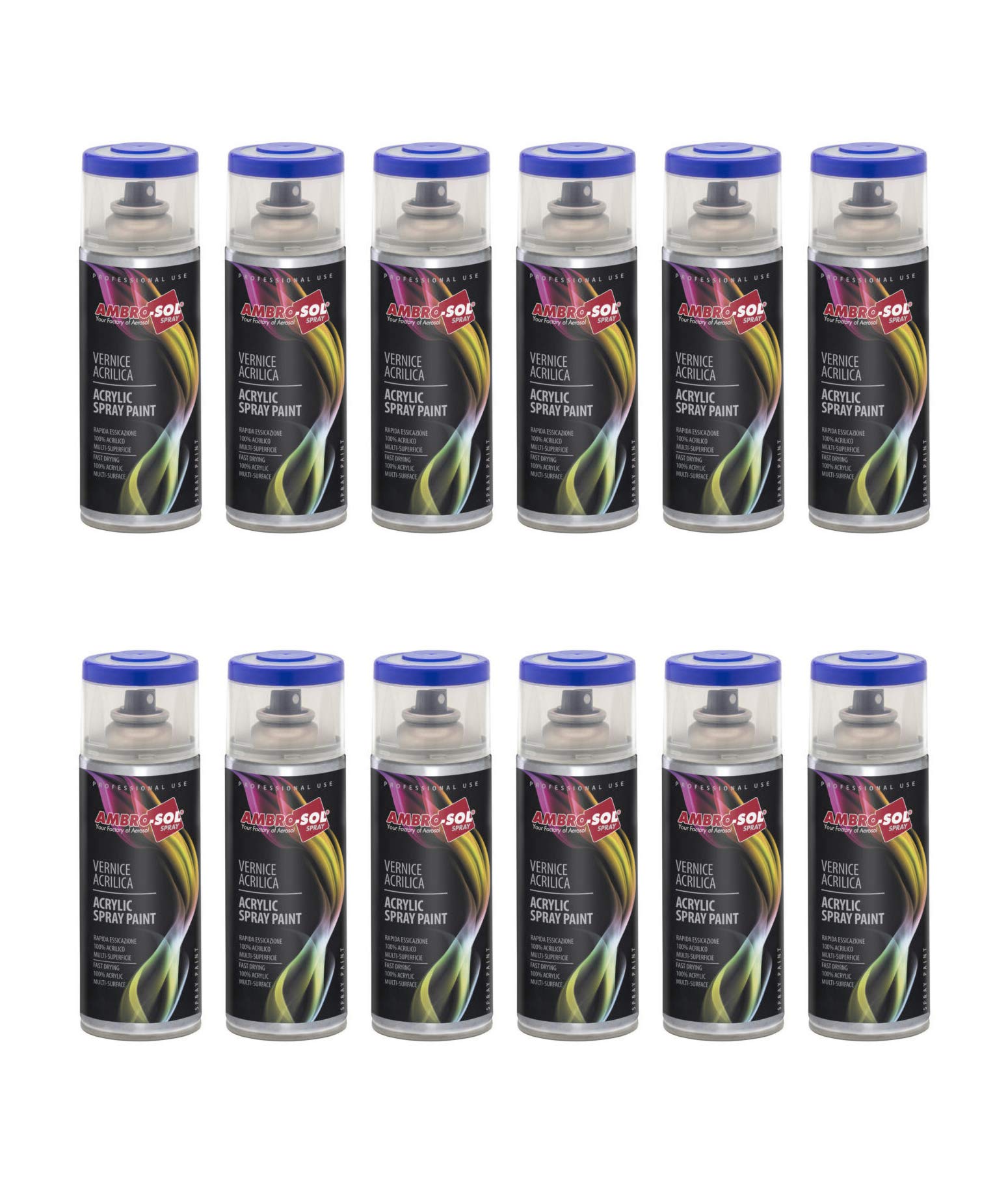 Ambro-Sol V600 / PAST.3 barniz acrílico universal, blanco, 600 ml, 12 unidades