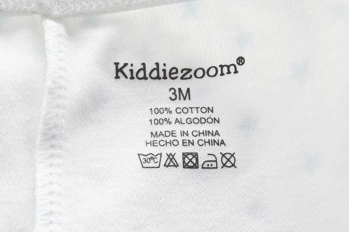 Kiddiezoom - Pantaloni della tuta, unisex, per bambini e bambine, confezione da 4