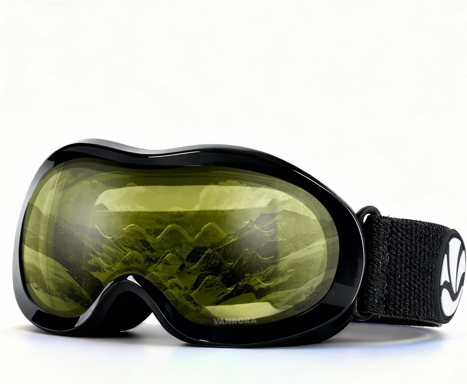 VANRORA Kids Ski Goggles, Youth Snow & Snowboard Goggles - Anti-Fog, 100% UV Protection, Helmet Compatible for Toddler