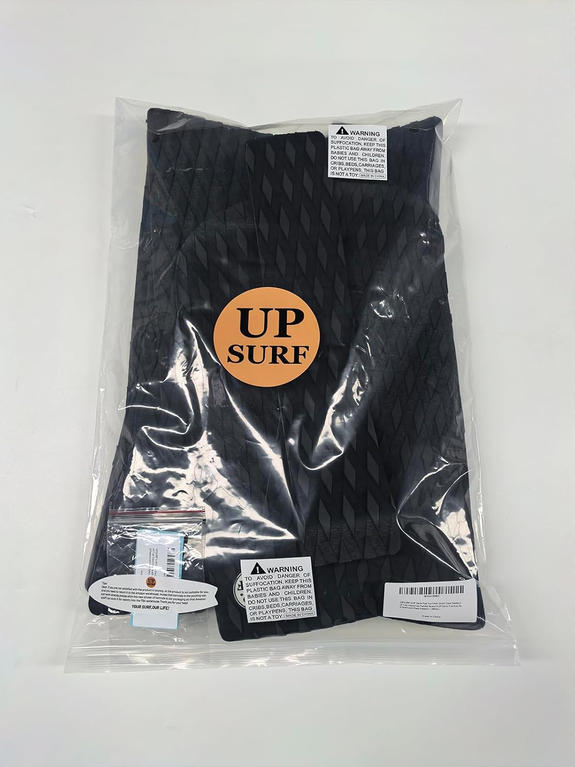 UPSURF SUP Deck Pad Surf EVA 3MM Glue Skidproof Top Stand Up Paddle Board SUP Deck Traction Pad Diamond Plate Pattern