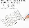 Surcotto HB Pencils Pack of 30 HB Pencils with Eraser and Sharpener Pre-Sharpened Triangle Pencils for Writing Drawing at School and Home New Packaging