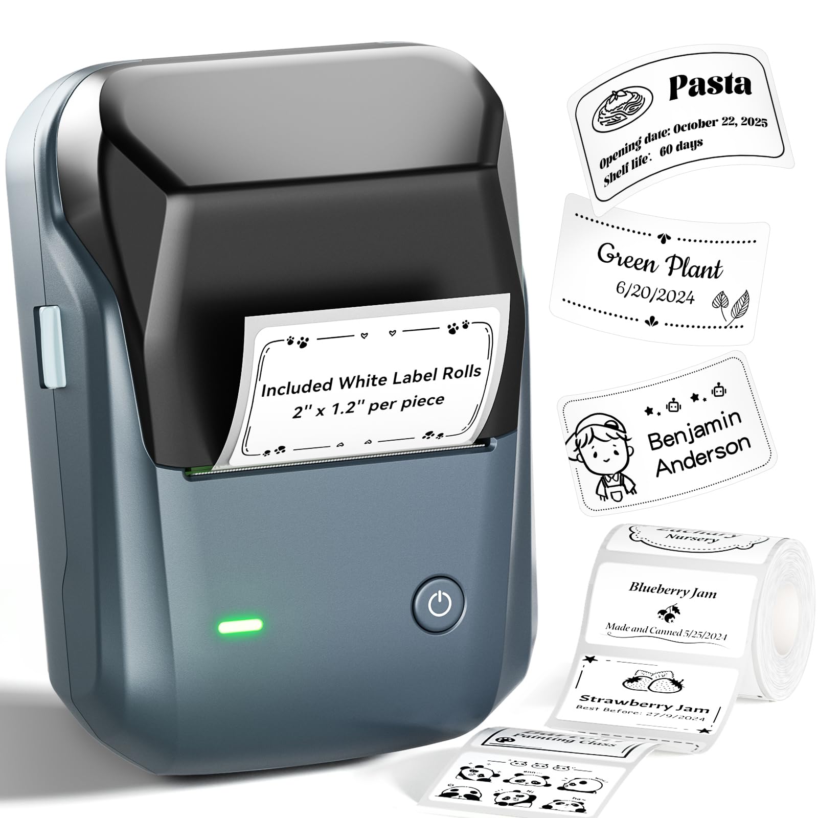 NIIMBOT B1 Label Maker, 2Inch Bluetooth Label Printer