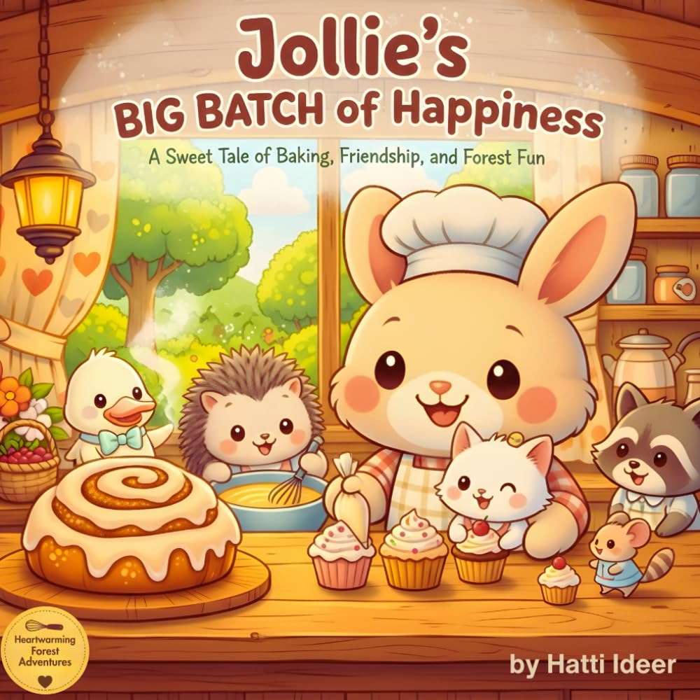 Jollie’s Big Batch of Happiness: A Sweet Growth Mindset Story about Friendship, Teamwork, Kindness, and the Joy of Baking