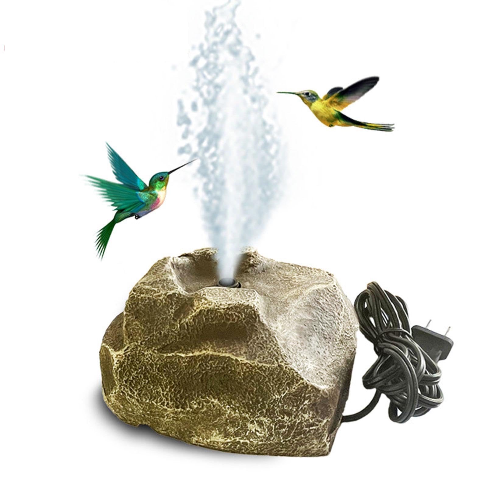 Bird Bath Water Fountain Adjustable for Bird Bath for Pond Living Room|Outdoor Fountains|Home & Garden-image-44