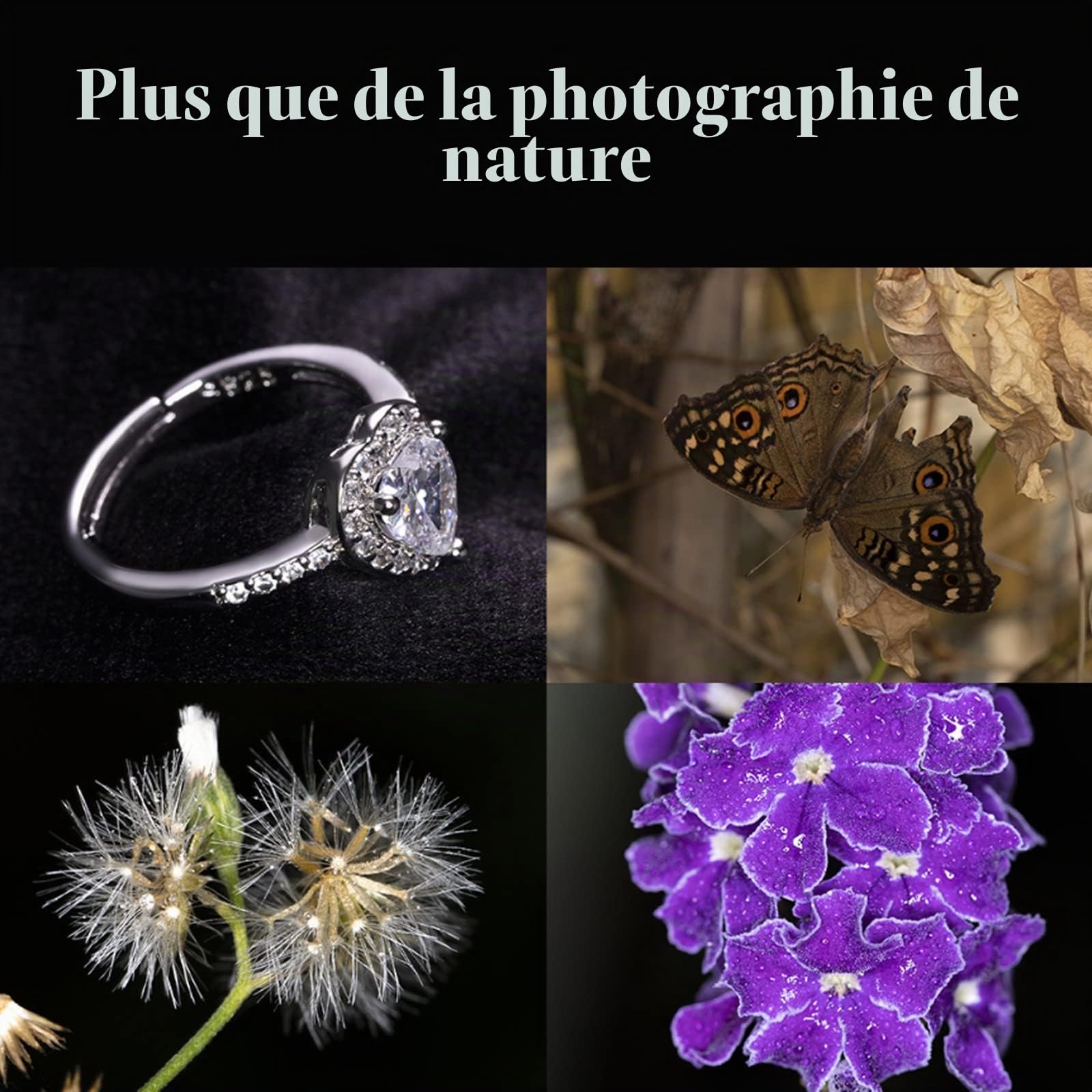 Godox ML-150II ML150II Macro LED Ring Flash Speedlite 5800K ± 200K pour Sony Canon Nikon Fuji Olympus Panasonic DSLR pour la Production vidéo, la Photographie Animale et végétale