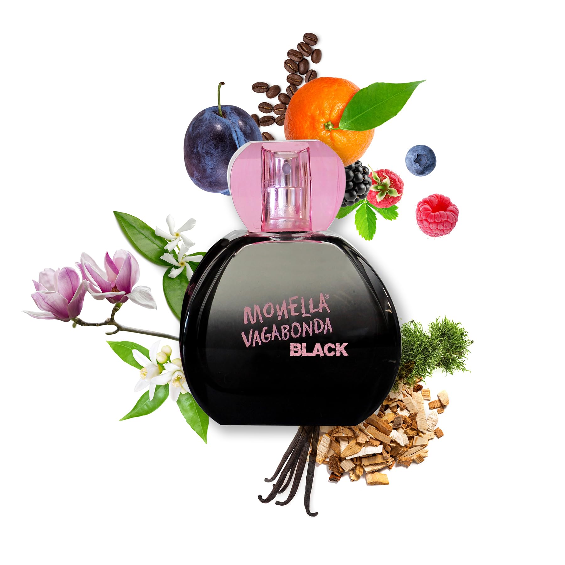 MONELLA VAGABONDA | Confezione Regalo Donna Black 2022 profumo 100ml S/A + Beauty Case Teddy Bear