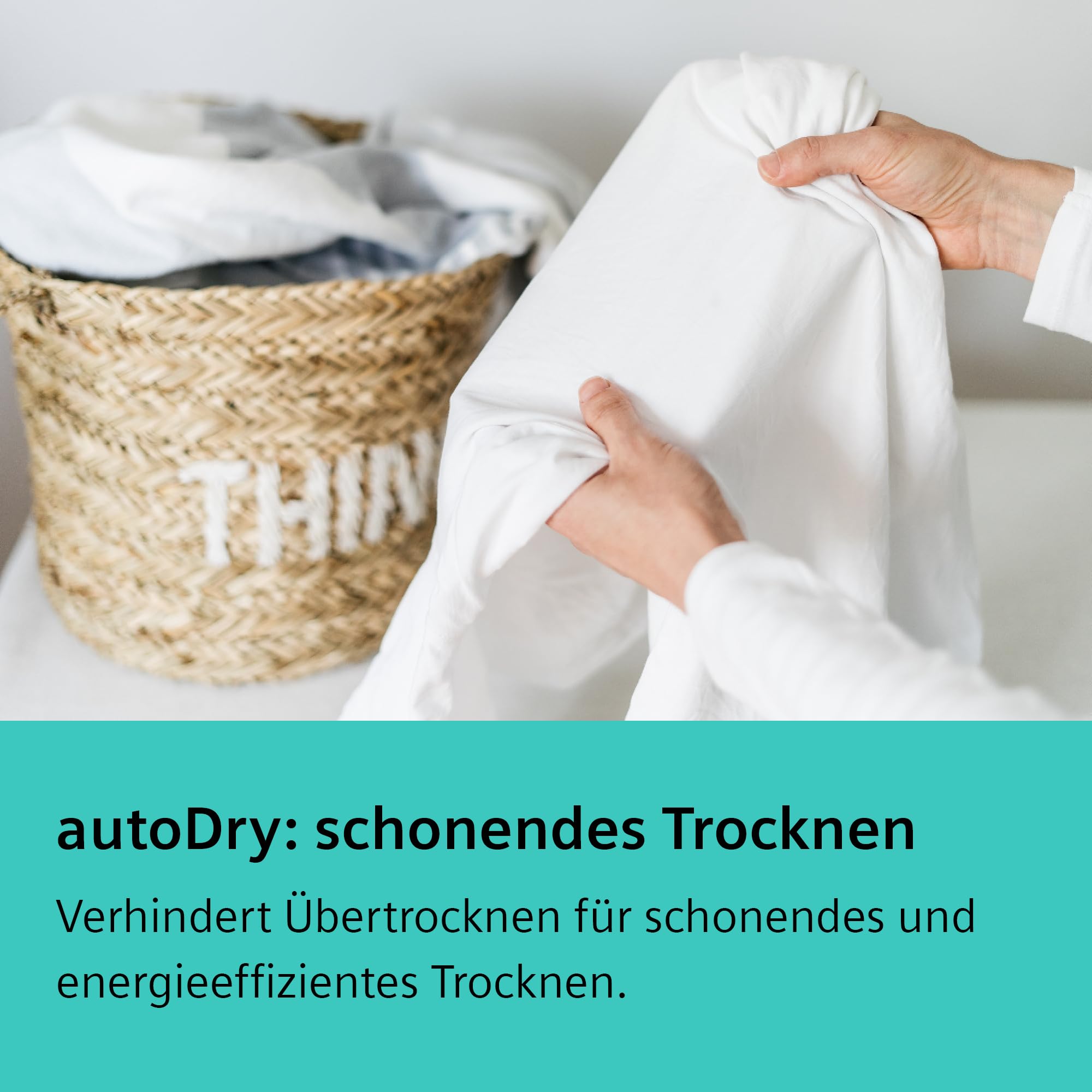 Siemens iQ700 WQ46B2D0AM Wärmepumpentrockner 9 kg selbstreinigender Kondensator intelligentDry Home Connect Weiß
