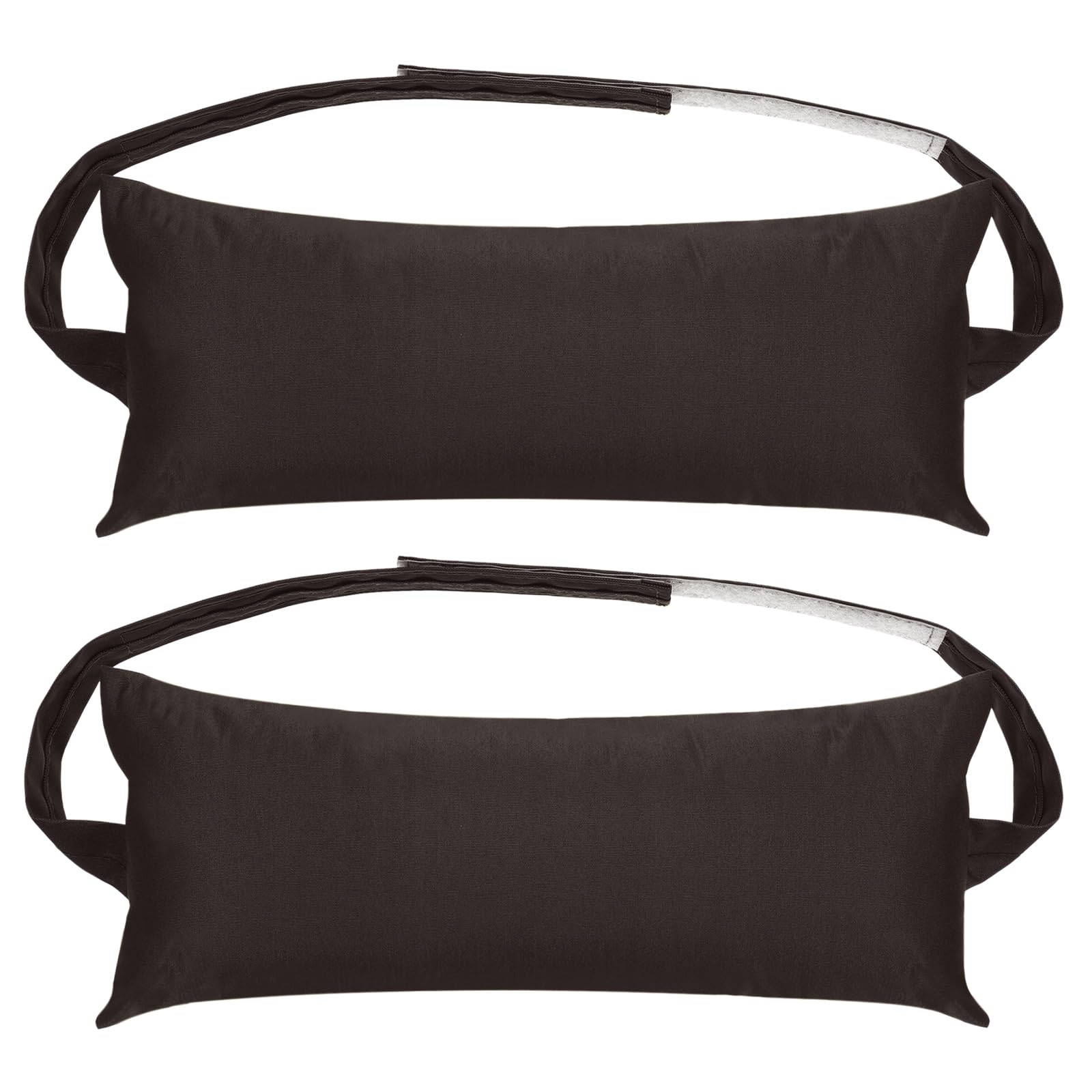 Coussin de chaise longue extérieur PATIKIL imperméable lot de 2 café foncé