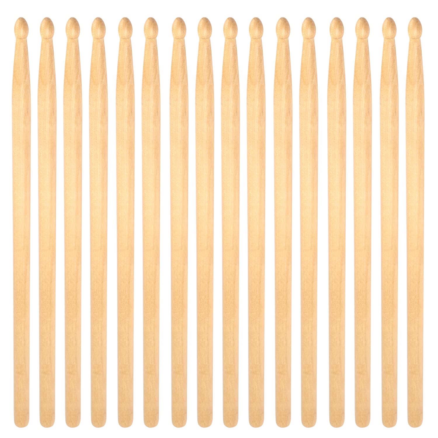 Trommelstöcke, 24 Paar 5A Drumsticks, 40,6 cm, klassische Holzspitze Drumstick Bulk, Pitch Matched Drumsticks Ahornholz Drum Sticks, von GNIEMCKIN.