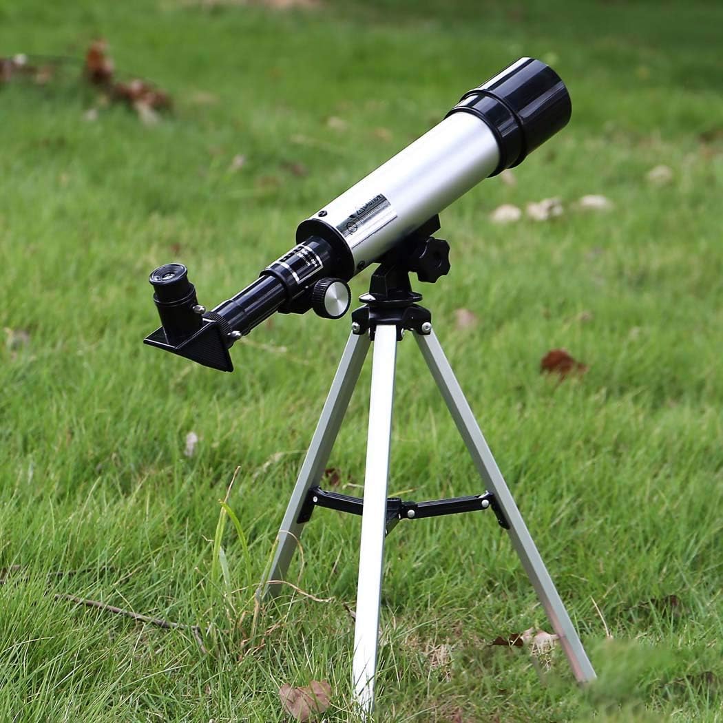 Refractor Telescope with Tripod ; Finder Scope Portable Telescope for Kids ; Astronomy Beginners Limit Star 10.49 Focal Length 360Mm