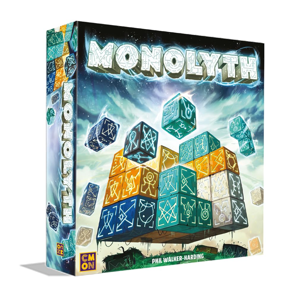 Asmodee: Monolyth, Gioco da Tavolo, 1-4 Giocatori, 8+ Anni, Edizione in Italiano