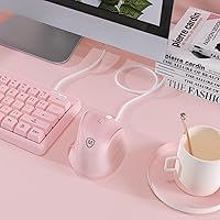 Vista 7 de Micropack - Mouse ergonómico con cable para laptop, computadora de PC y escritorio, Ergo Mouse vertical con clics silenciosos, sensibilidad Rosa
