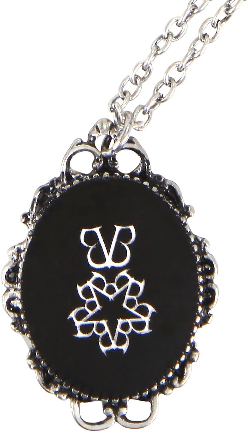Black Veil Brides Cameo Logo Necklace