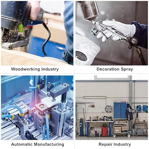 Miniatura 6 de Hromee Tubo de línea de aire de 14 pulgadas (0.250 in) OD Tubo neumático de nailon 32.8 pies 32.8 ft manguera de aire para sistema de freno de aire