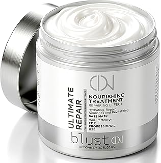 Ultimate Collagen & Keratin Hair Mask for Damaged Hair – Professional collagen mask with Keratin for Dry & Color Treared Hairs - 500ml Deep Conditioning Hair Mask with Bamboo & Avocado Oil - 16.7oz