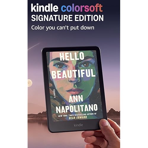Amazon Kindle Colorsoft Signature Edition 32GB (newest model) – With color display, auto-adjusting front light, wireless charging, and long battery life - Metallic Black