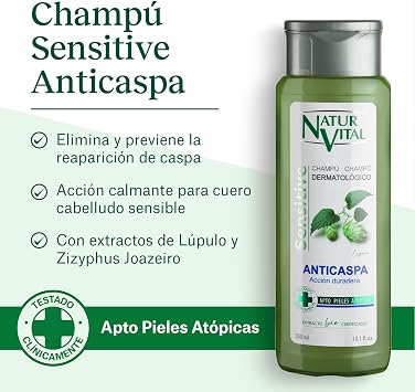 SHAMPOO ANTI-DANDRUFF by Natur Vital