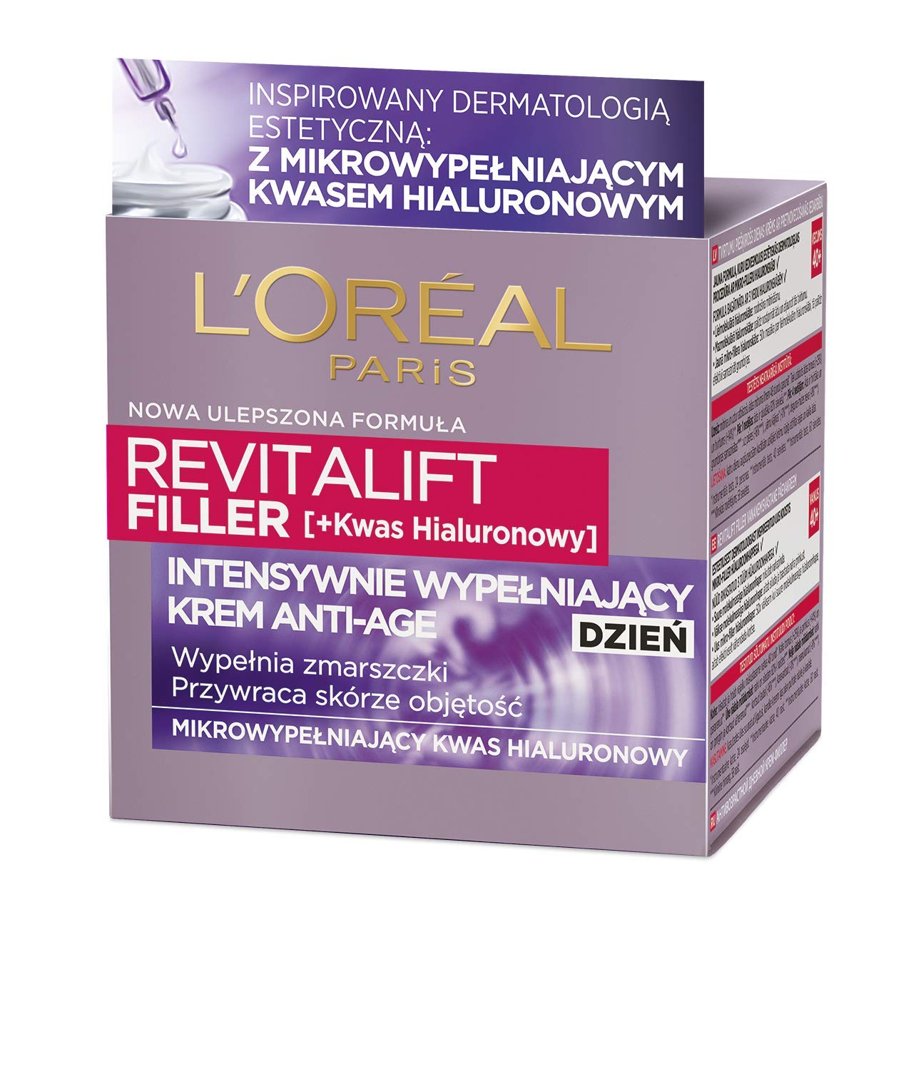 L'oreal Paris Revitalift Filler odżywcza pielęgnacja na dzień, 1 x 50 ml