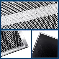 Vista 3 de NAJING S97020466 - Kit de filtro sin conducto para campana extractora Broan Nutone HPF30 Tipo Campana extractora Filtro de carbón 2 piezas