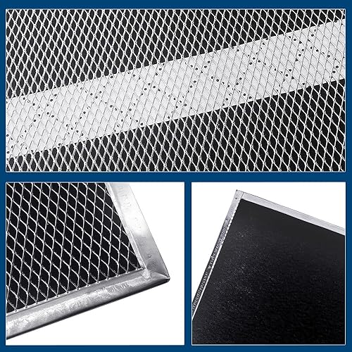 Miniatura 3 de NAJING S97020466 - Kit de filtro sin conducto para campana extractora Broan Nutone HPF30 Tipo Campana extractora Filtro de carbón 2 piezas