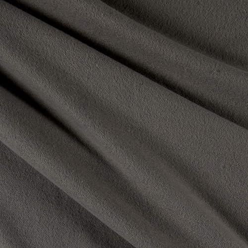 Sudadera Fleece Stretch Gris, Tela por yarda