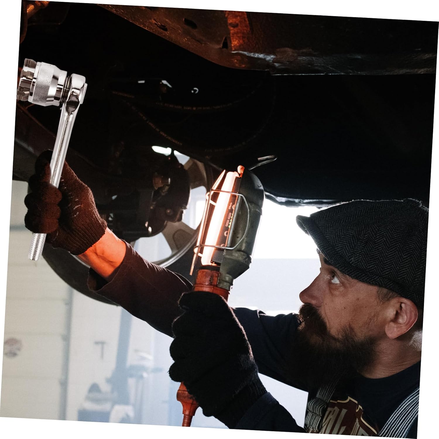 Tofficu 4pcs Socket Set Torque Socket Set Extended Wrench Wrench Multi-function Grip Adapter