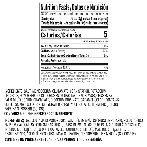 Miniatura 3 de Knorr Caldo de Polo profesional, caldo de pollo con base granulada sabor pollo, cubo de 25 libras, caldo como base, adobo, potenciador del sabor,