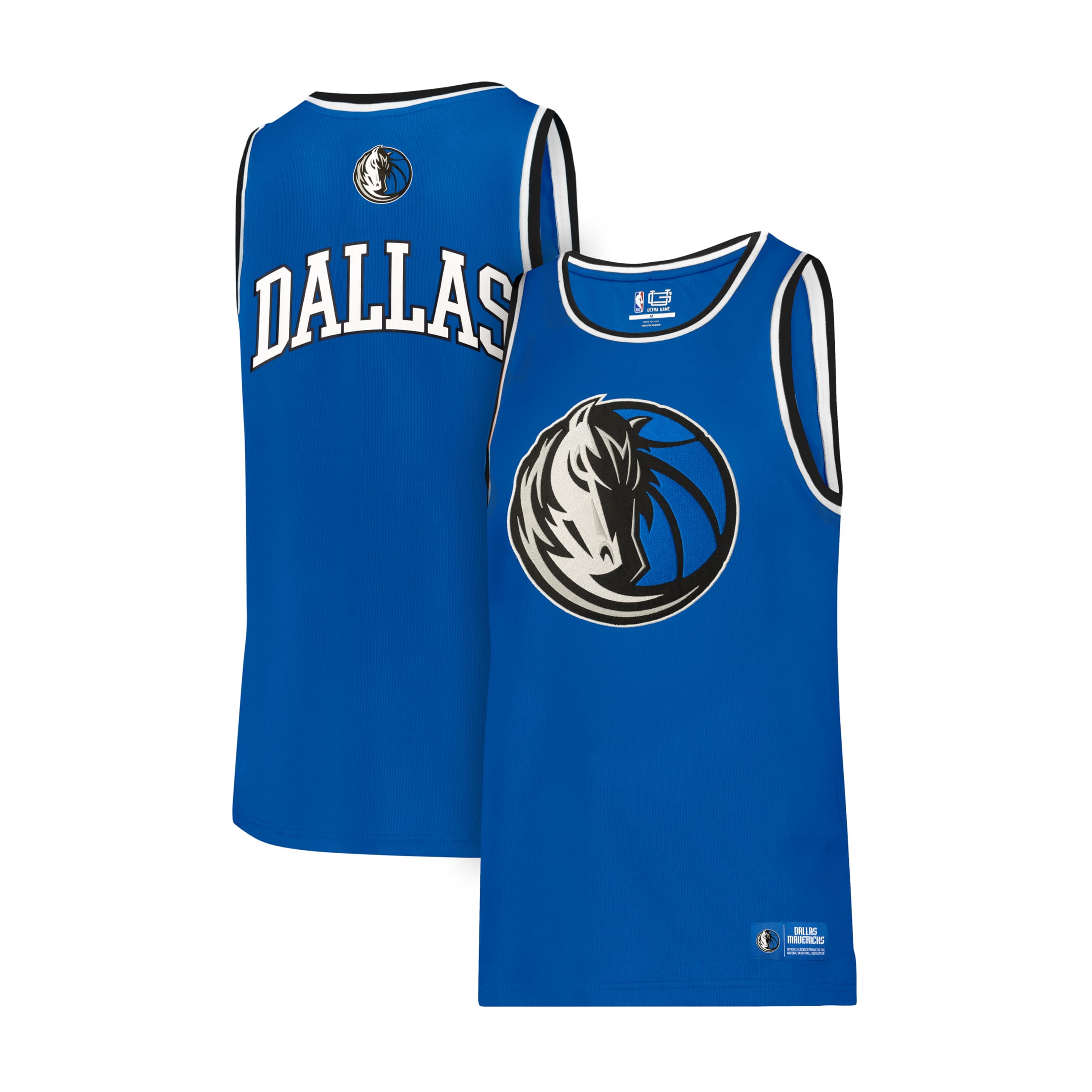Ultra Game Camiseta sin mangas oficial de la NBA para hombre, súper suave, Atlanta Hawks