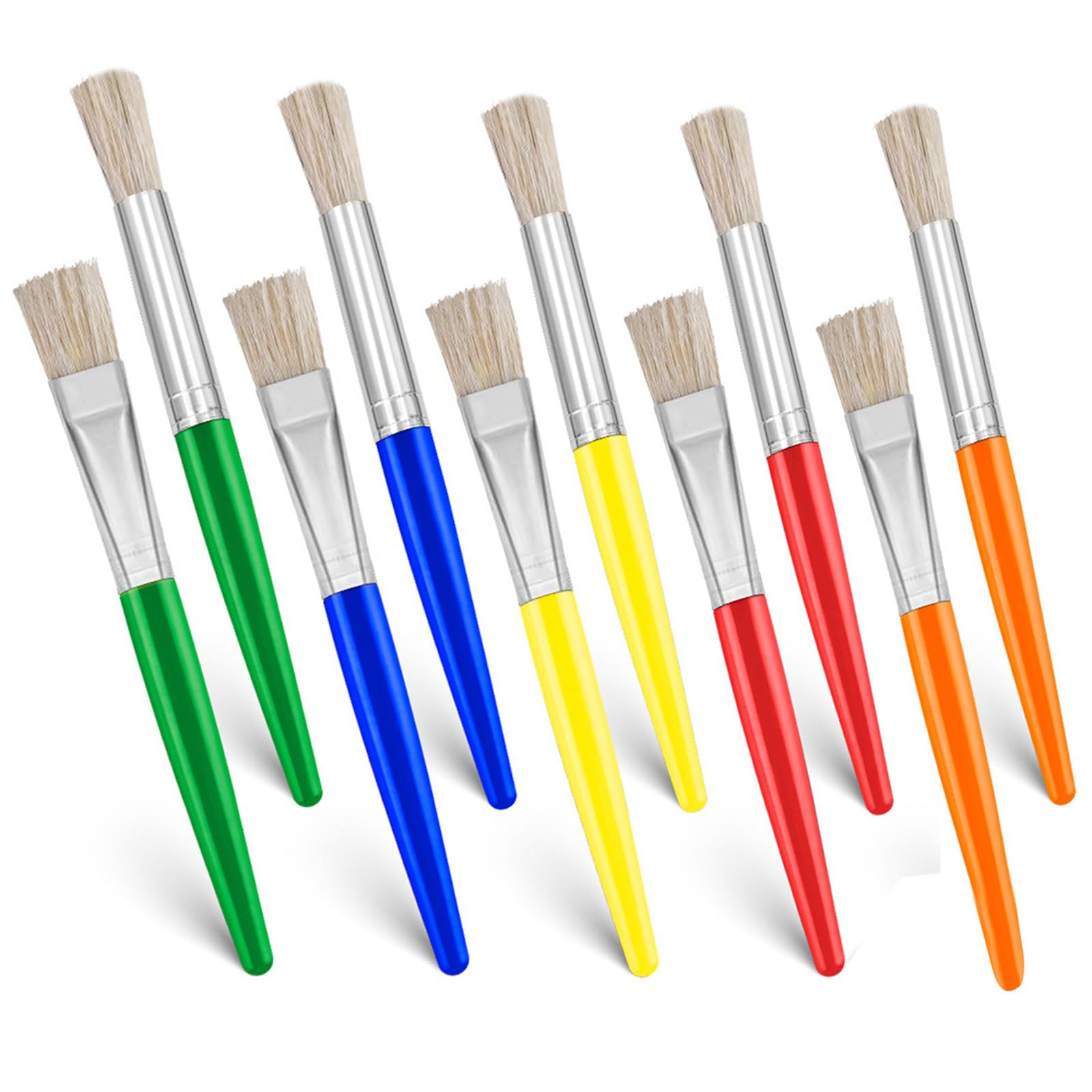 10/12/24/30Pcs Watercolor Paint Brush Children Paint Brush Kid Art Set for Oil Acrylics Watercolor Gouache Painting Oil Painting Brushes