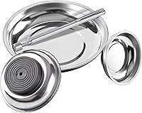 Vista 8 de 3 bandejas magnéticas para herramientas con 5 libras, juego de herramientas magnéticas telescópicas, 3 pulgadas, 4 pulgadas, 6 pulgadas, bandeja